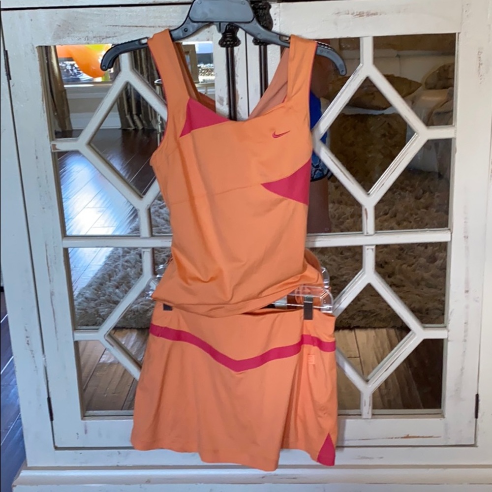 Nike tennis skirt and top, Pageant Fitness Wear